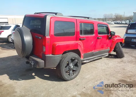 2008 Hummer H3 Suv from USA, damaged, VIN 5GTEN13E488177743